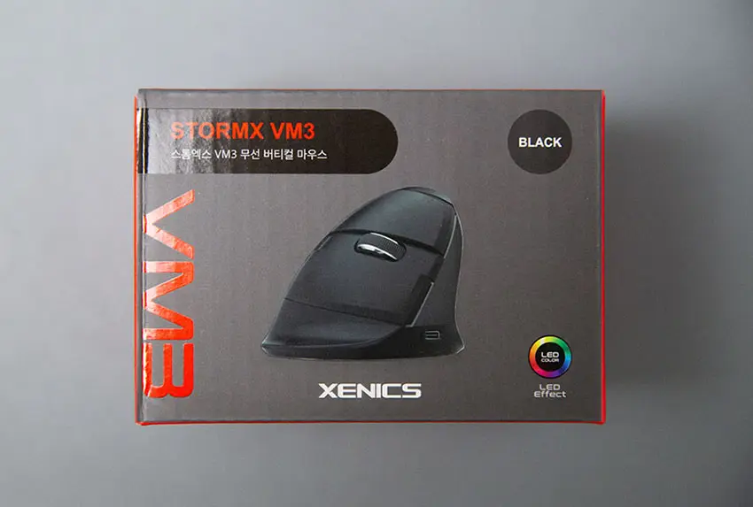 제닉스 버티컬 마우스 STROMX VM3 박스 개봉전