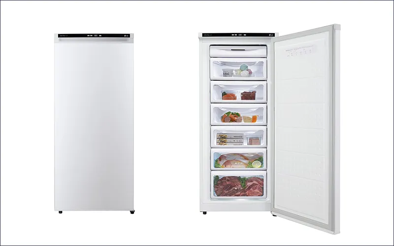 LG 스탠드형 냉동고 200리터 A202W